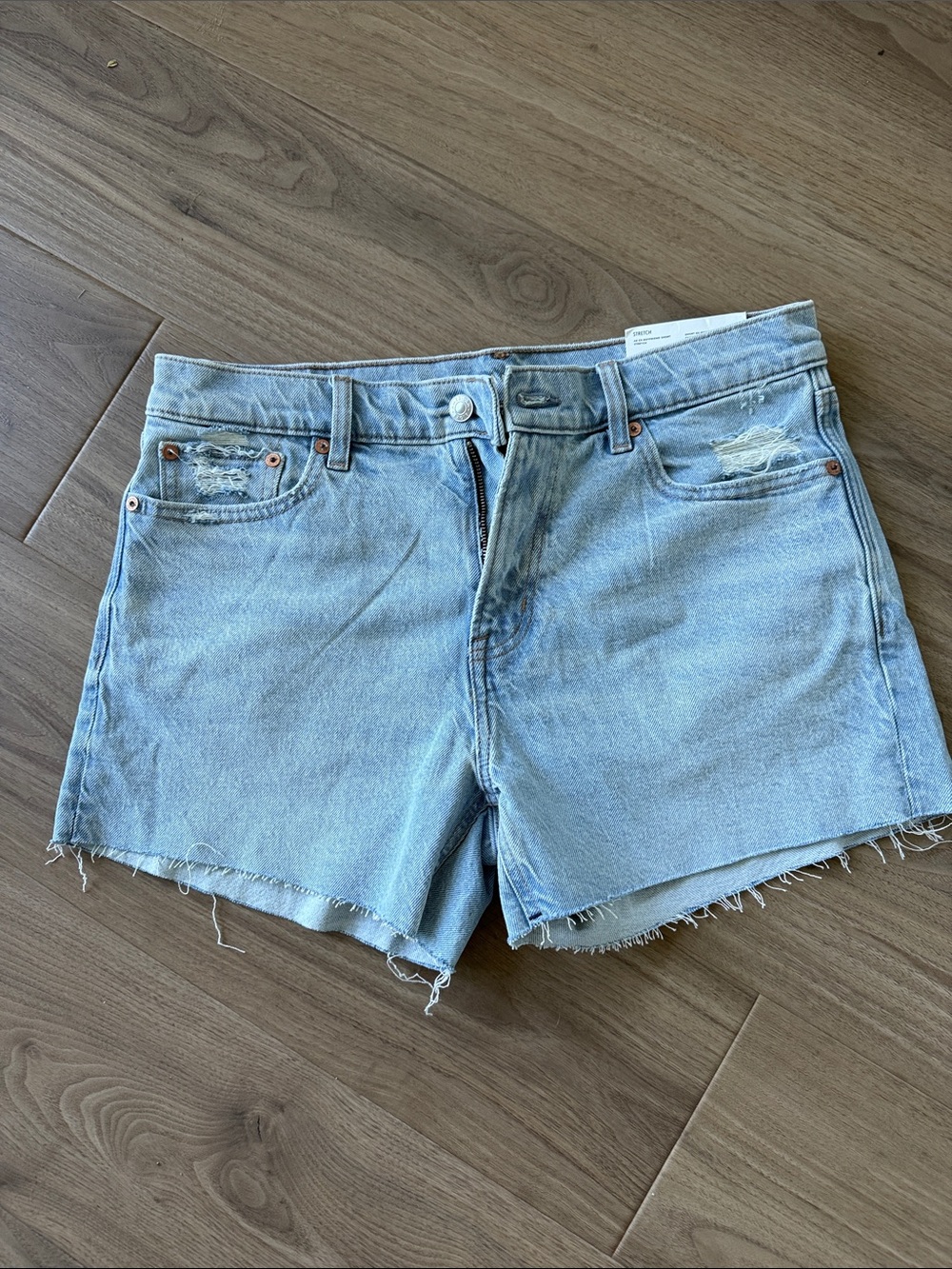 American Eagle Outfitters Ex Boyfriend Short Light Wash 4
